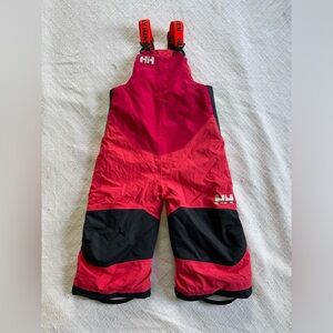 Helly Hansen Kids Rider 2 Ski Bib- Size 1 - Like New